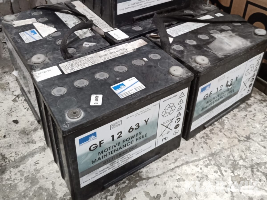 Batterier 5st Sonnenschein GF 12  63 Y