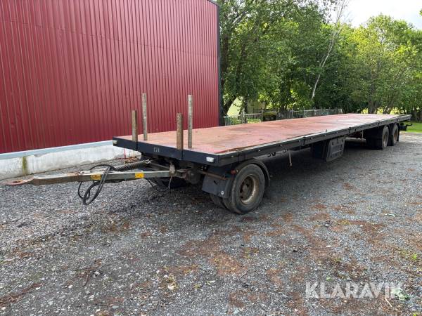 Lastbilssläp Briab SB3P-220-125 / 3-Axlad