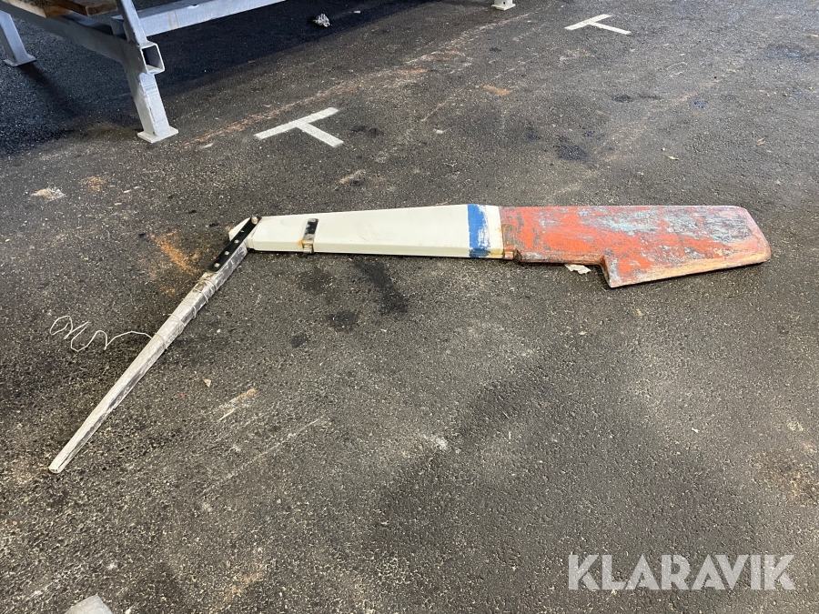 Roder mast samt bom Maxi 68