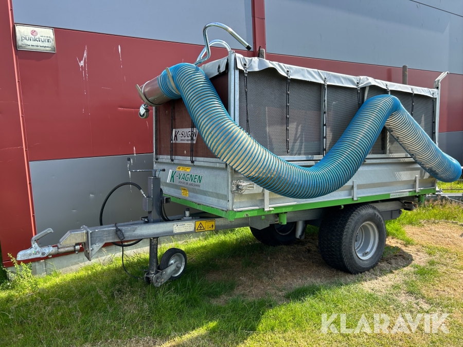 K-Vagnen med lövlastare K-Vagnen 1600HT3 (Högtippande)