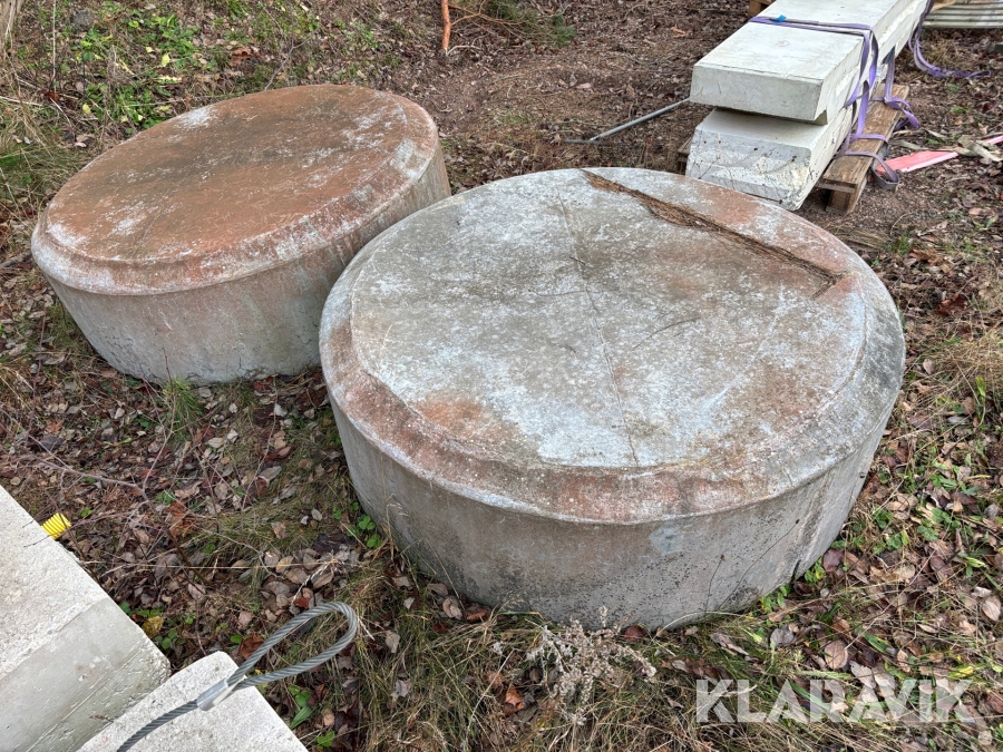 Betongfundament - 2 st