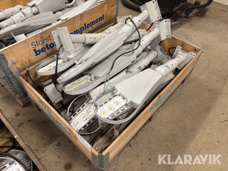 Gatubelysningsarmaturer CREE XSPR parti om 10 st