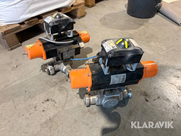 Trevägsventiler Ventim 1.5" med lägesgivare