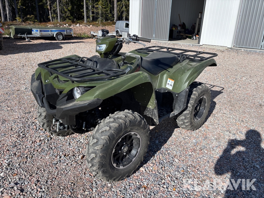 ATV Yamaha Grizzly 700 med hjul & bandats