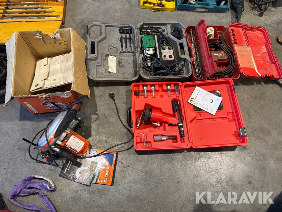 Diverse handverktyg 4st