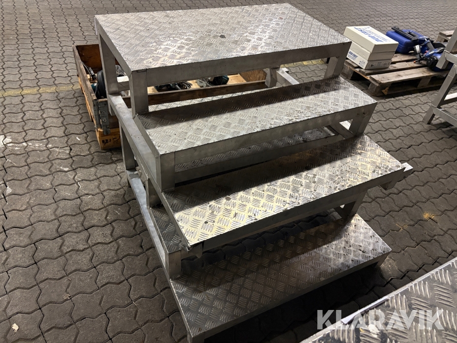 Trestegstrappor 2 st