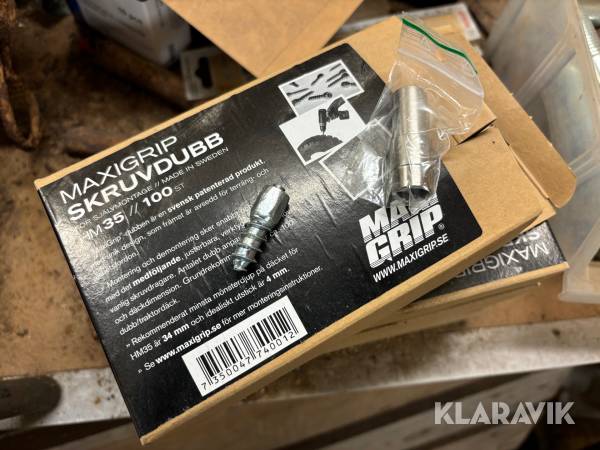 Skruvdubb Maxigrip HM 35 500st