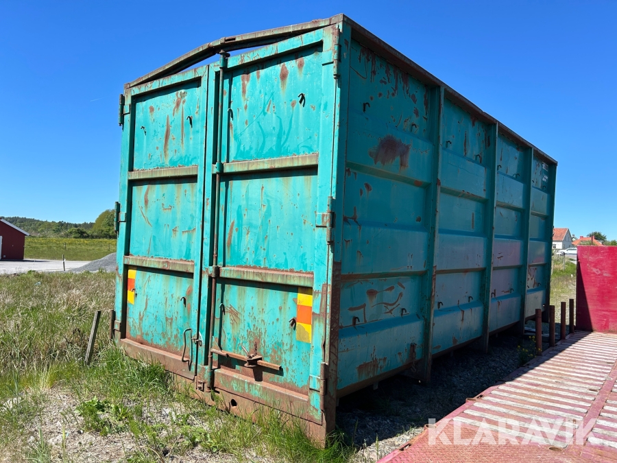 Lastväxlarflak / lättmetallbinge 30m3