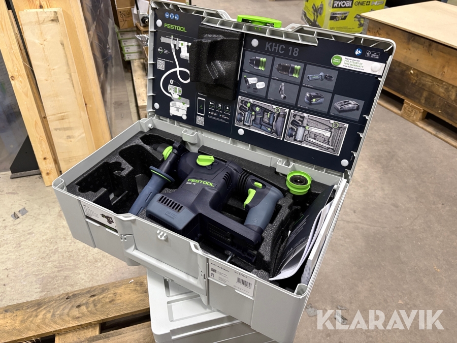 Kombihammare Festool KHC 18 EB-BASIC