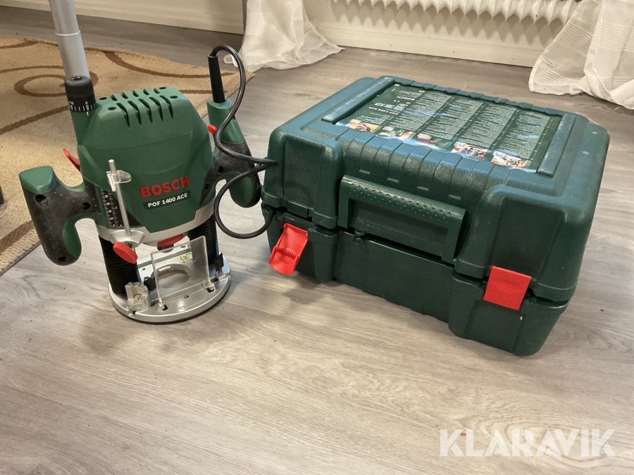Handöverfräs Bosch POF 1400 ACE med regulator