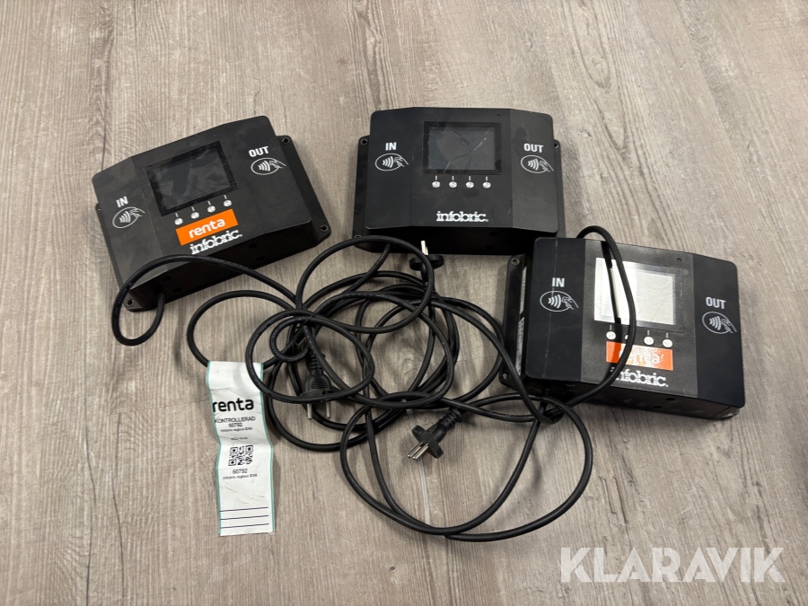 Regbox 3 st Infobric 240 ID06