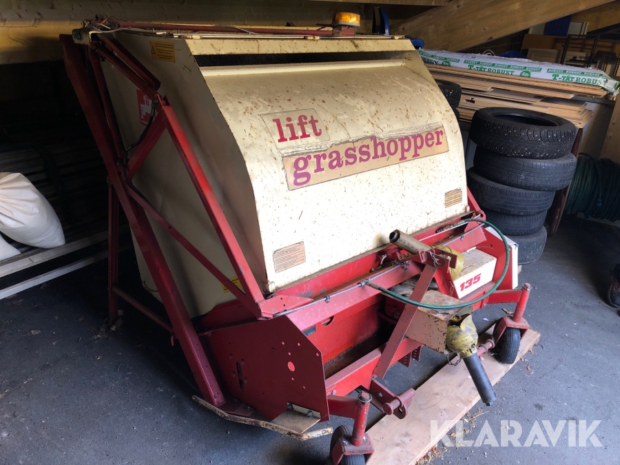 Gräsuppsamlare Amazone Lift Grasshopper 135