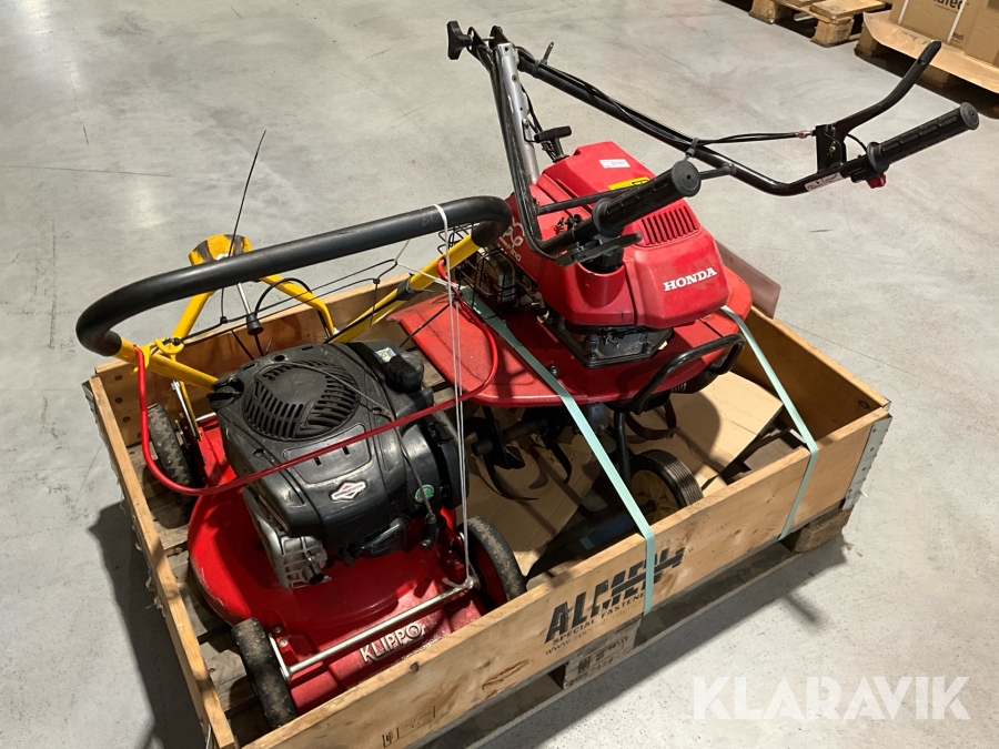 Gräsklippare och Jordfräs Klippo / Honda F210