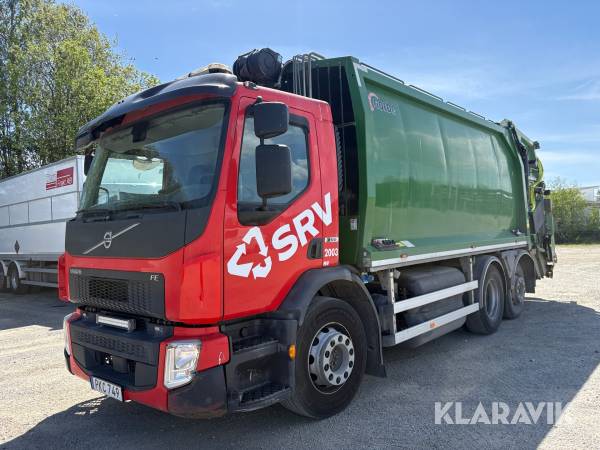 Sopbil Baklastare Volvo FE CNG