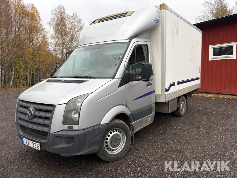 Volymskåp Volkswagen Crafter med bakgavellyft