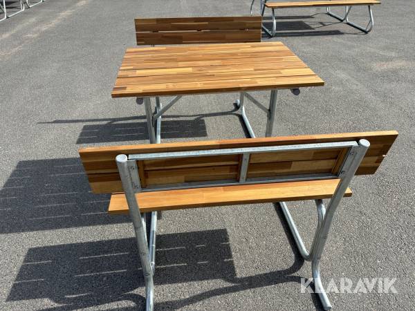 Picknickbänk 100*210*75 2 st