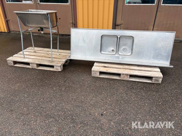 Tvättho och diskbänk