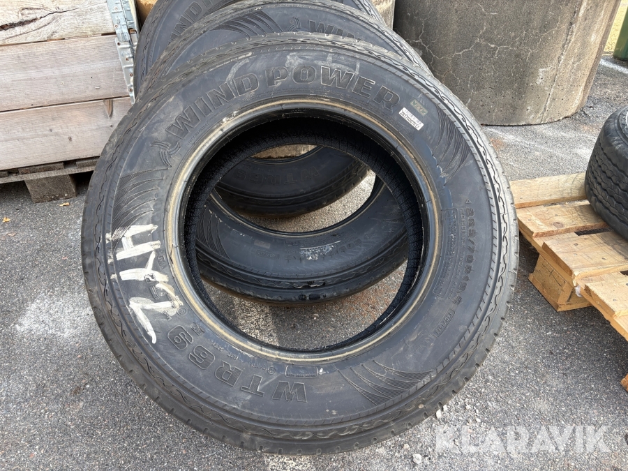 Lastbildsdäck Windpower 265/70R19.5 4 st