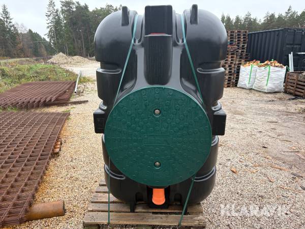 Slamavskiljare Cipax BDT 2-kammare 1200L