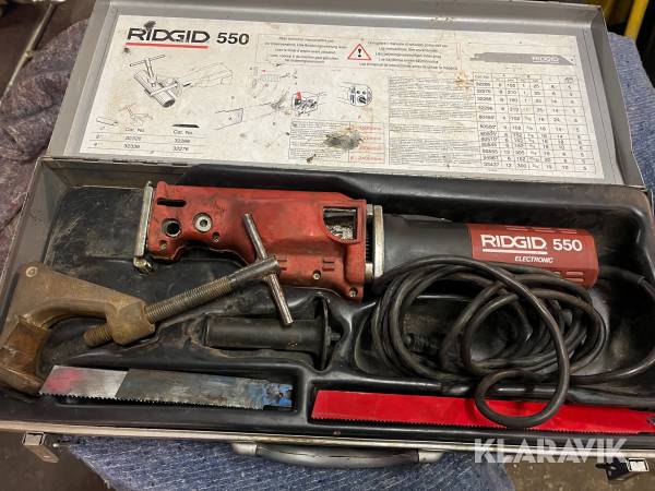 Tigersåg Ridgid 550 electronic