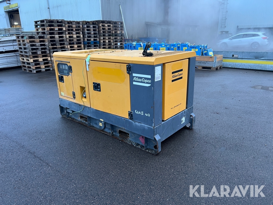 Generator Atlas Copco QAS40