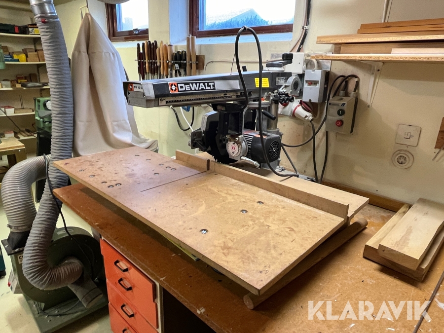 Radialsåg Dewalt DW 1253, Svalöv, Klaravik auktioner