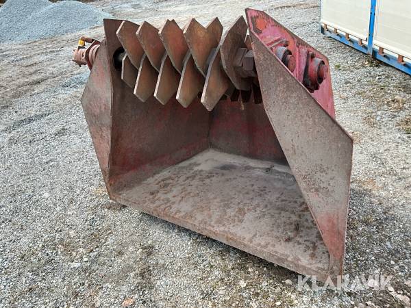 Hydrauldriven fräs till sorterverk