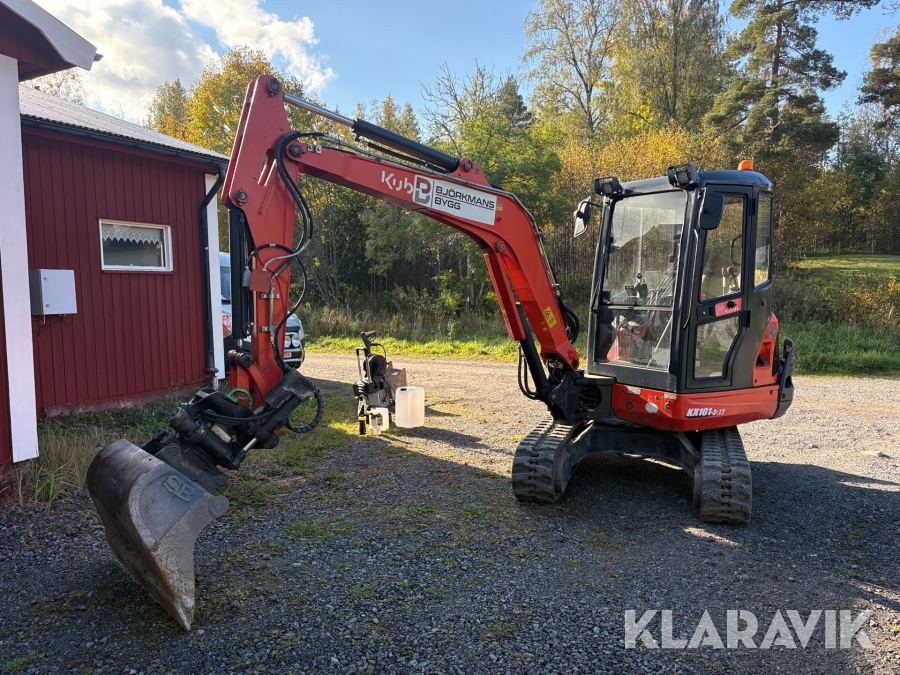 Grävmaskin Kubota KX101-3