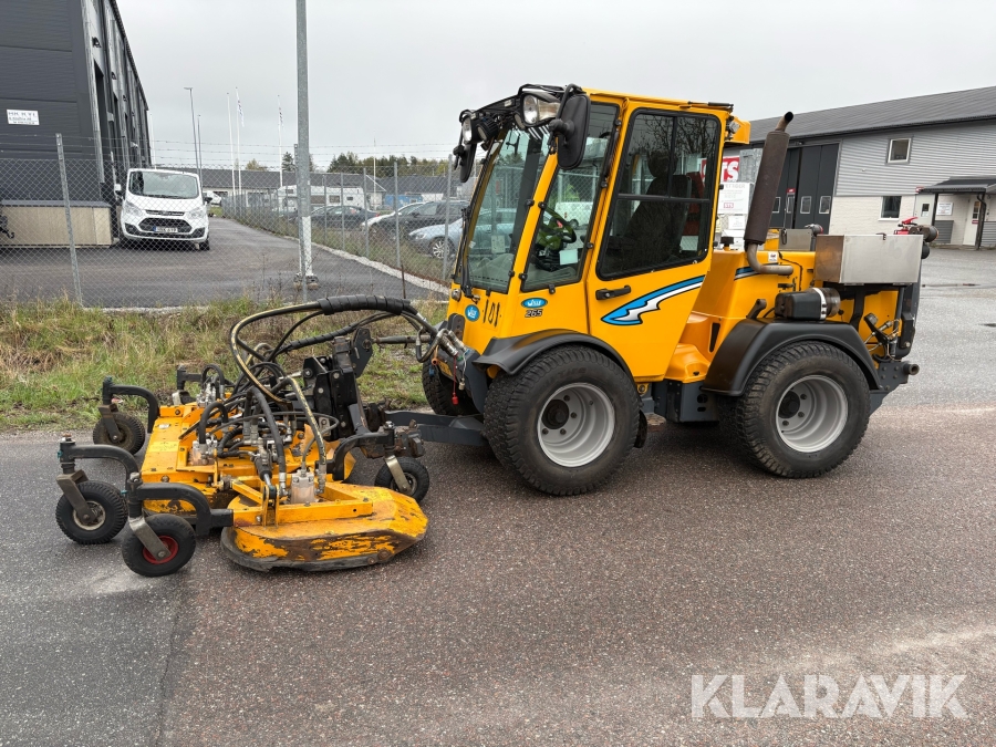 Redskapsbärare Wille 265 - C22 -3A med klippaggregat & plog