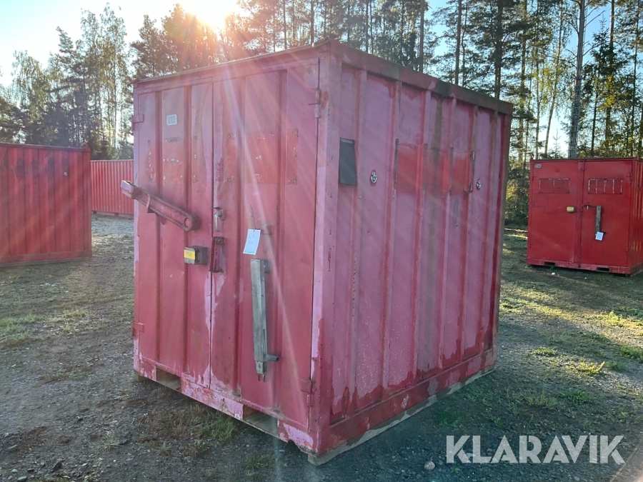 Container isolerad