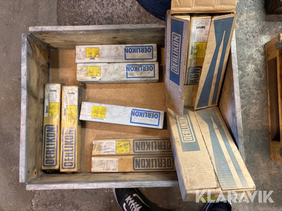 Svetselektroder Oerlikon 13st kartonger