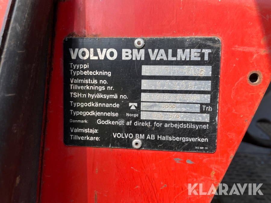 Traktor Volvo BM Valmet 605