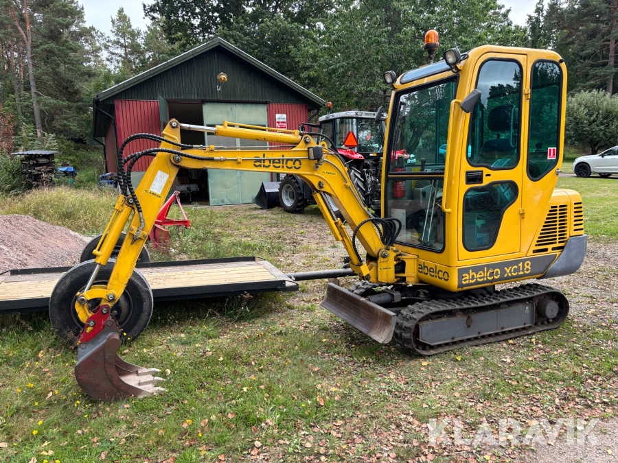 Grävmaskin Abelco XC18