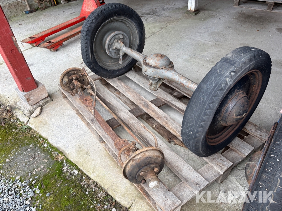 Diverse delar Opel P4 1936