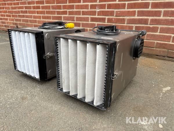 Luftrenare Dustcontrol Air Cube 500 2 st