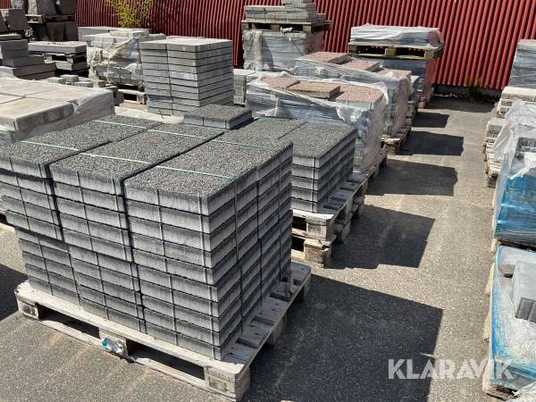 Parti med markplattor 350x350 7st pall