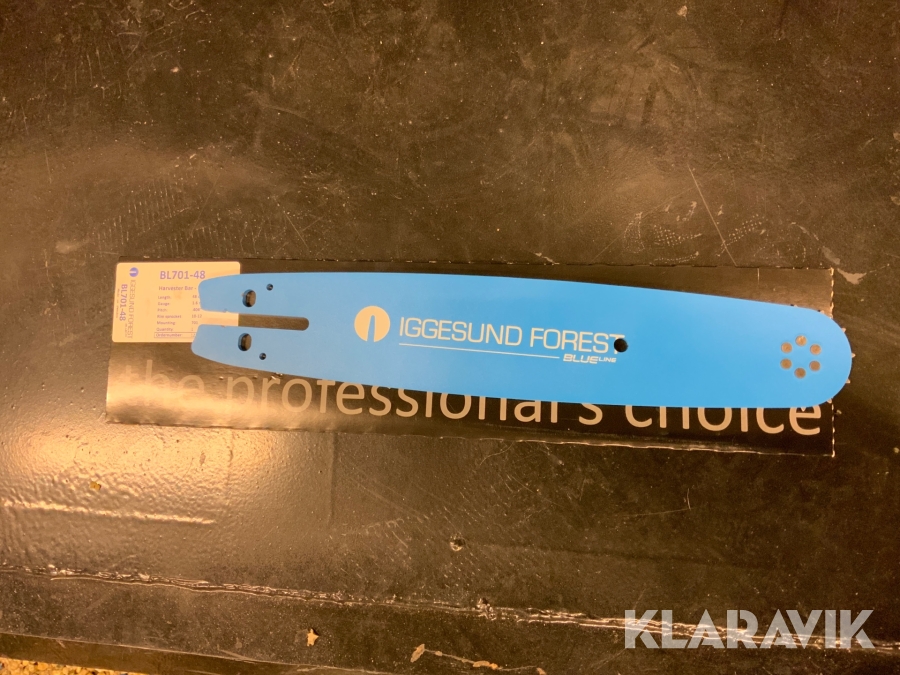 Maskinsvärd Iggesund svärd Harvester bar STD 404” Blue line BL701-48 3st