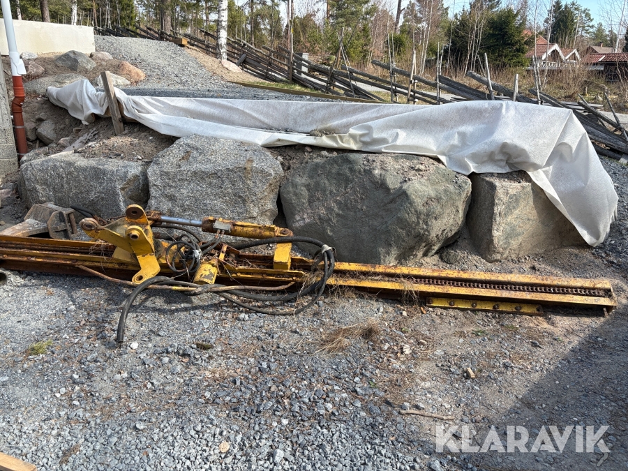 Borrigg till Grävmaskin