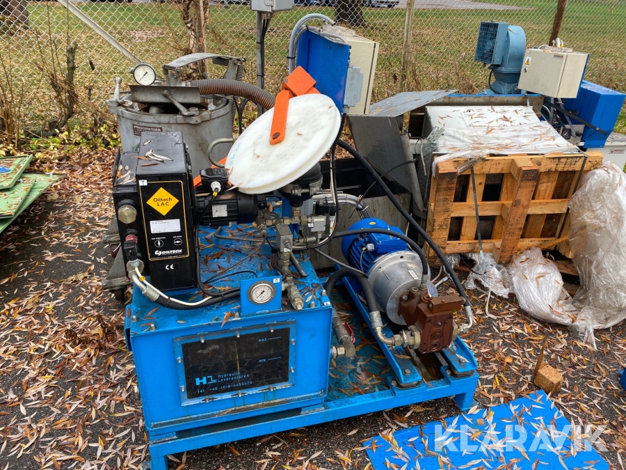 Hydraulaggregat Hydraulik leverantören 03-5011