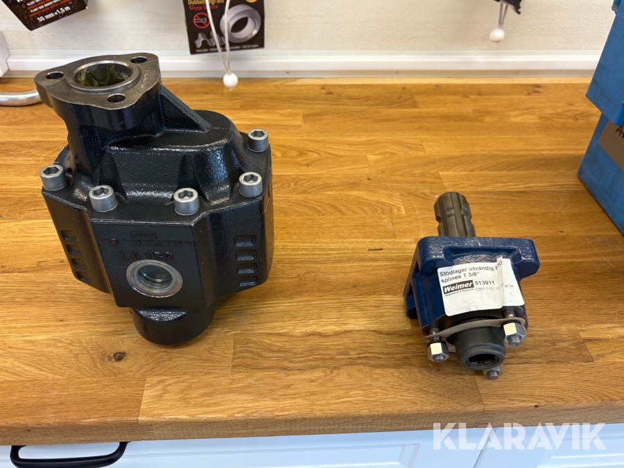 Hydrualpump OMFB 133cc PTO rotation vänster