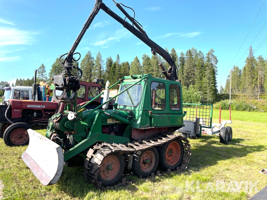 Skotare Volvo Bamse med vagn