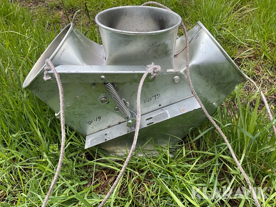 3-vägs spjäll spannmål 200mm