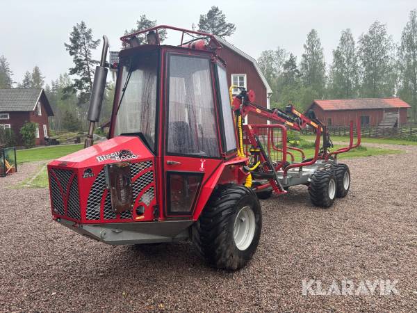 Miniskotare Kranman Bison 8000 6 WD hydrostatic