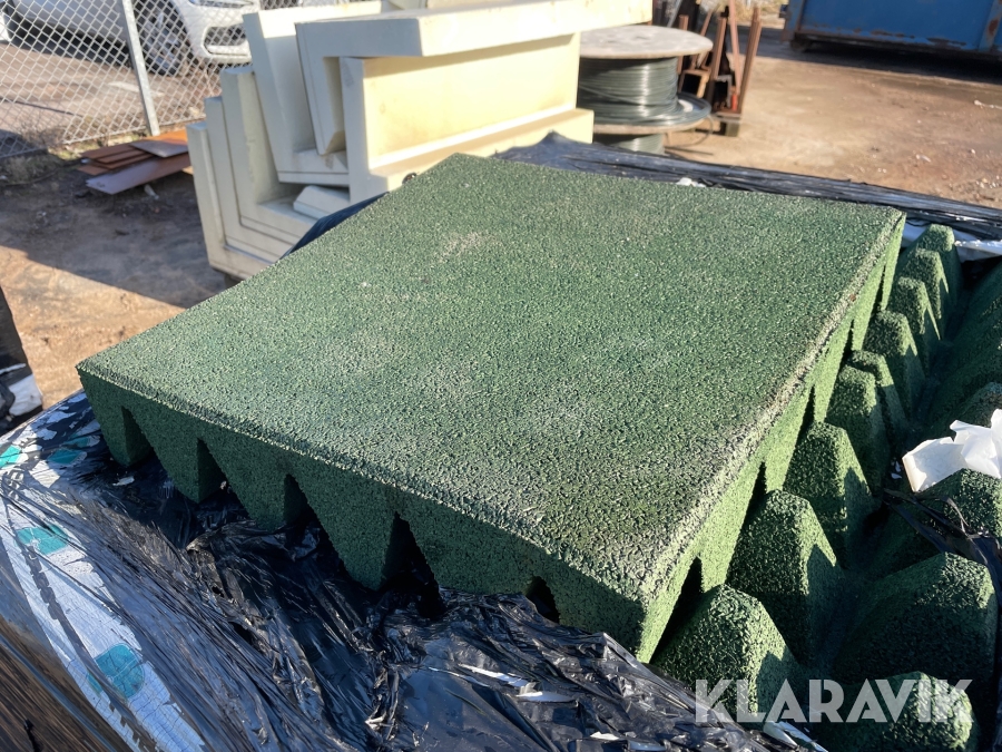 Fallskyddsplatta Tress Grön