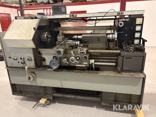 Svarv Galicop med tillbehör