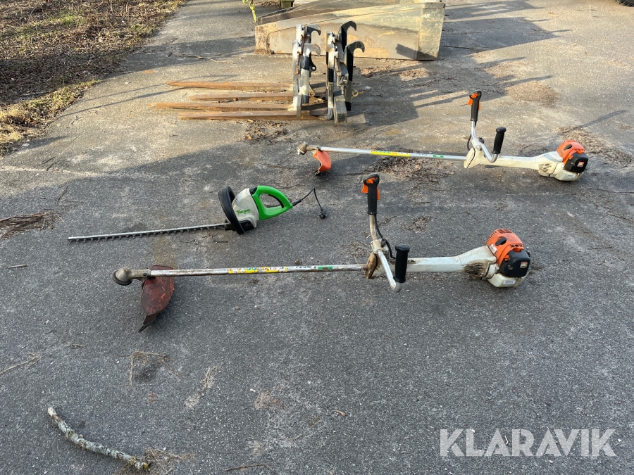 Grönytemaskiner 3 st