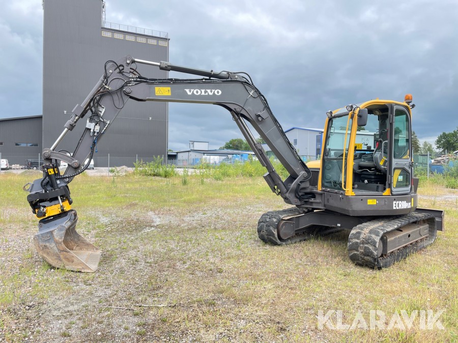 Grävmaskin Volvo ECR 88 Plus