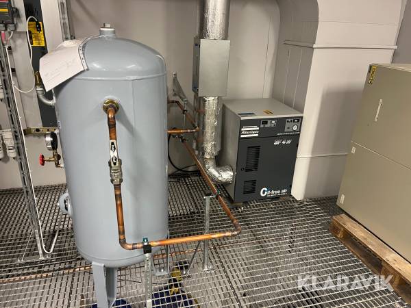 Kompressor Atlas Copco SF4FF med tank