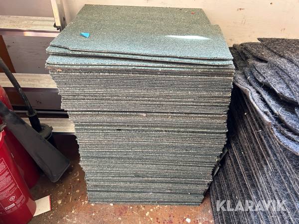 Textilplattor ca 125 st