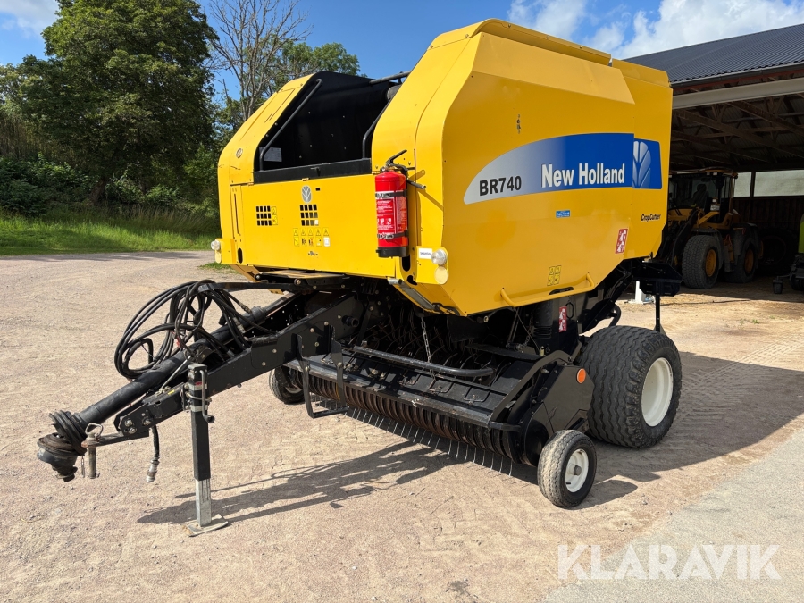 Halmpress / balpress New Holland BR740